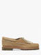 medium beige suede