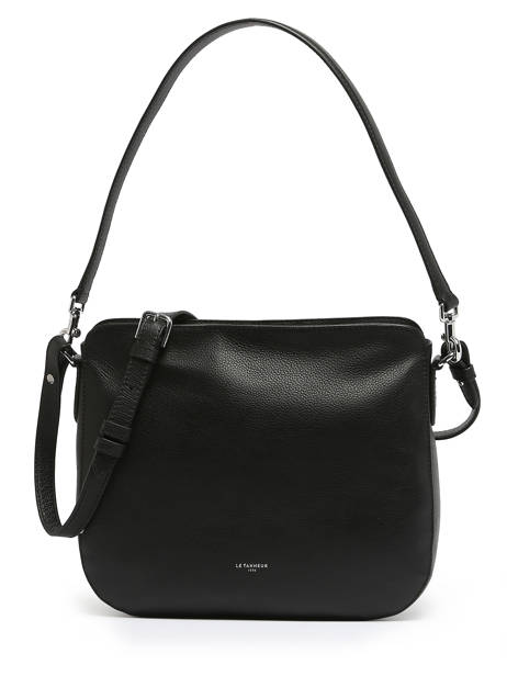 Shoulder Bag Sophie Leather Le tanneur Black sophie TSOP1410