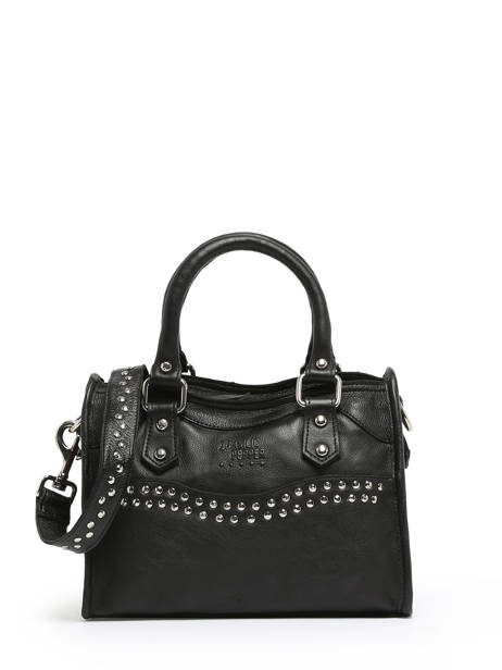 Sac Bandoulière Glam Cuir Basilic pepper Noir glam BGLA72 vue secondaire 1