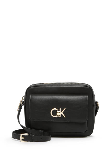 Crossbody Bag Re-lock Recycled Polyester Calvin klein jeans Black re-lock K611083