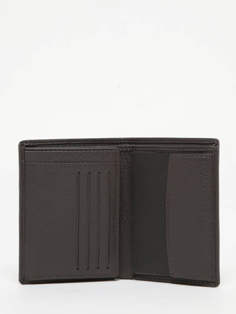 Gift Box Leather Wallet And Keychain Yves renard Brown foulonne 23419X other view 2