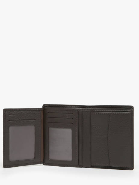 Gift Box Leather Wallet And Keychain Yves renard Brown foulonne 23419X other view 3