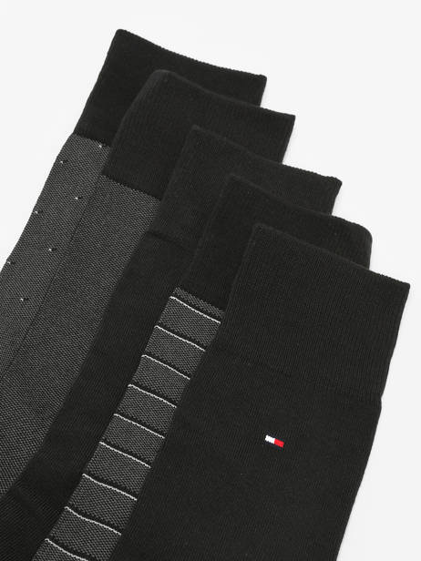 Chaussettes Tommy hilfiger Noir socks men 71224442 vue secondaire 3