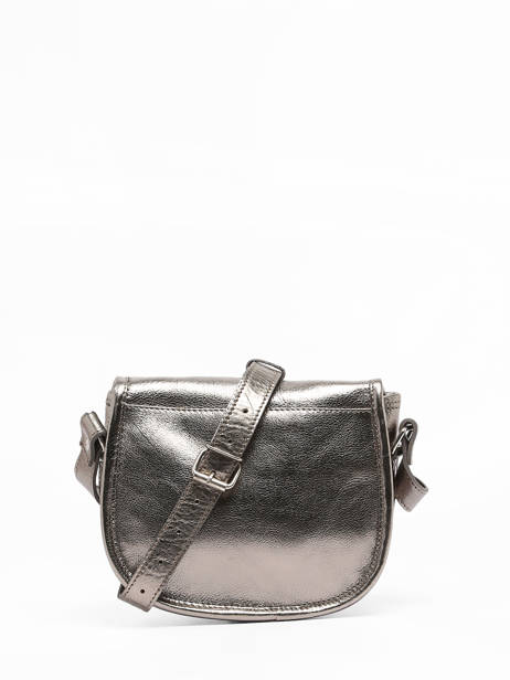 Crossbody Bag Vintage Leather Paul marius Gray vintage BOHEMIEN other view 4