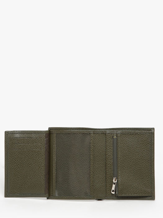 Longchamp Le foulonné Wallet Green