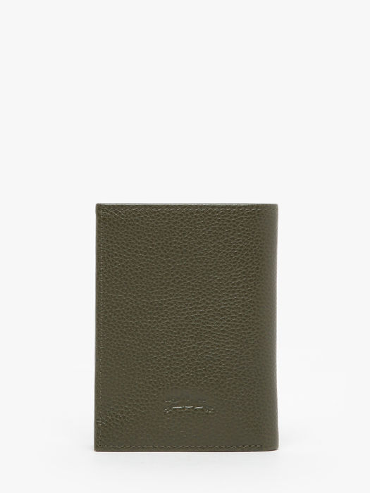 Longchamp Le foulonné Wallet Green