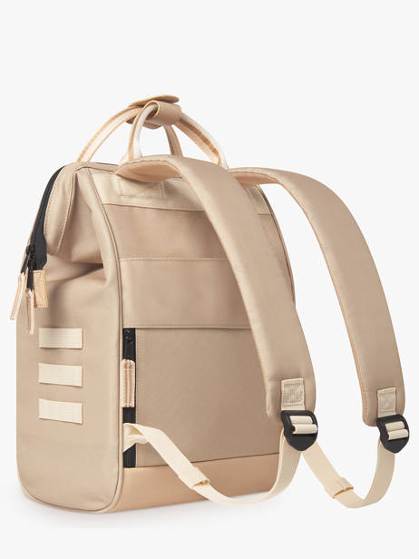 Customisable Backpack Adventurer Medium Cabaia Beige adventurer BAGS other view 4