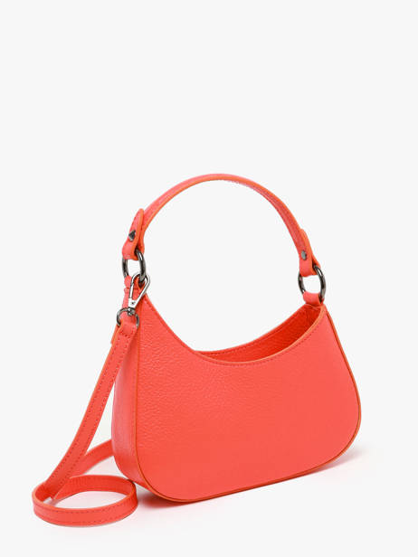 Leather Caviar Crossbody Tas Milano Orange caviar CA23118 other view 2