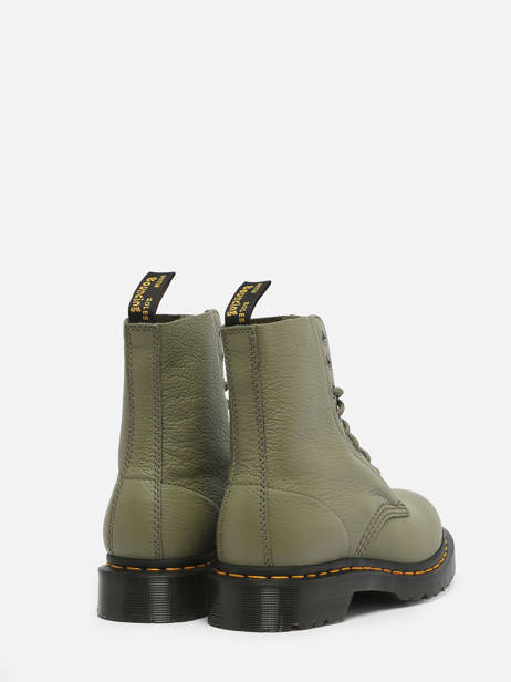 Boots 1460 Pascal En Cuir Dr martens Vert women 31693357 vue secondaire 3