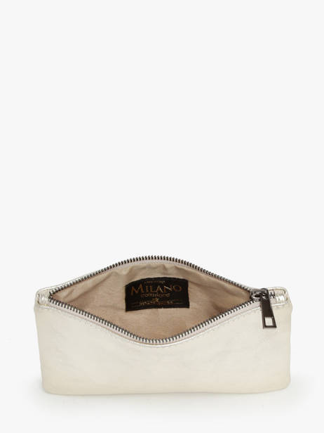 Leather Nine Pouch Milano Gold nine NI23063N other view 1