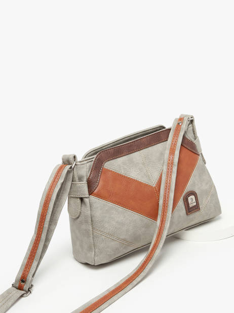 Crossbody Bag Basic Miniprix Gray basic DD138 other view 2