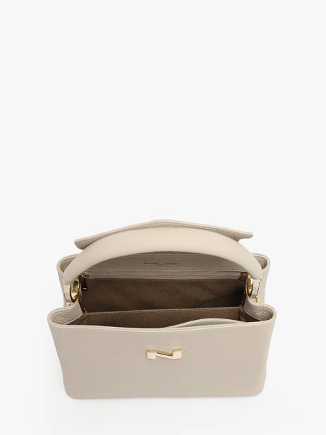 Leather Magnolia Top-handle Bag Nathan baume Beige eden 3 other view 3