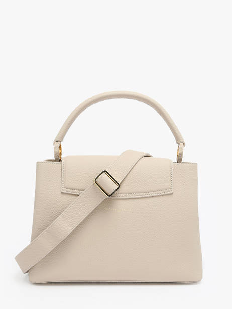 Leather Magnolia Top-handle Bag Nathan baume Beige eden 3 other view 4