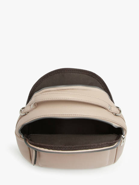 Backpack Miniprix Beige grained F3606 other view 3