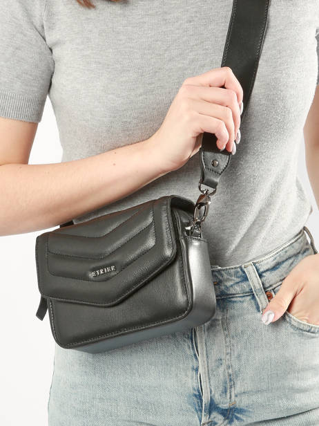 Crossbody Bag Rafale Leather Etrier Black rafale ERAF061M other view 1