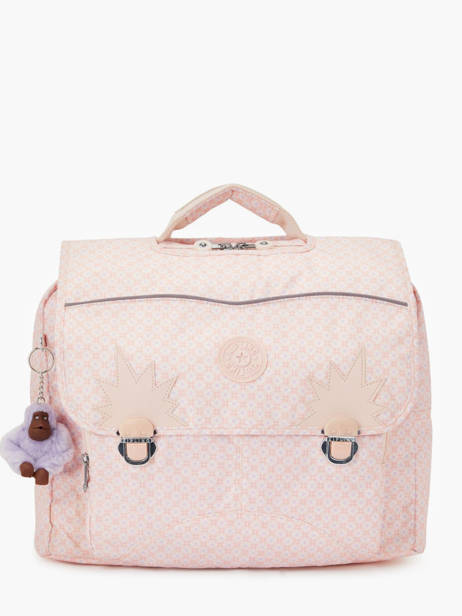 2-compartment Satchel Kipling Pink back to school / pbg PBGI7055