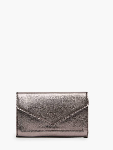 Leather Etincelle Irisée Wallet Etrier Pink etincelle irisee EETI469