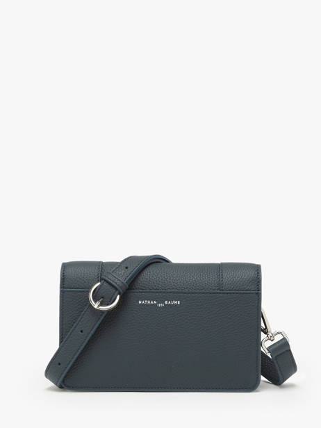 Leather Maastricht Crossbody Bag Nathan baume Blue mondrian 4 other view 4