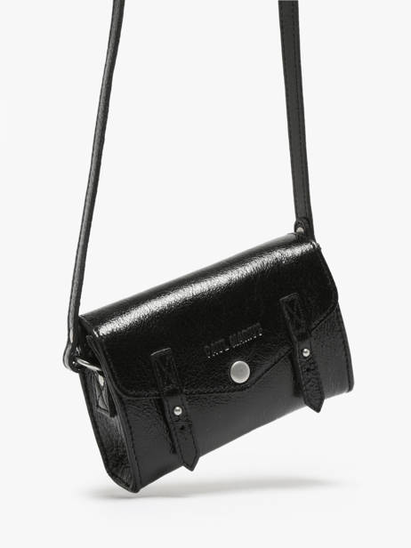 Leather Mini Indispensable Éclipse Bag Paul marius Black eclipse MINIECL other view 2