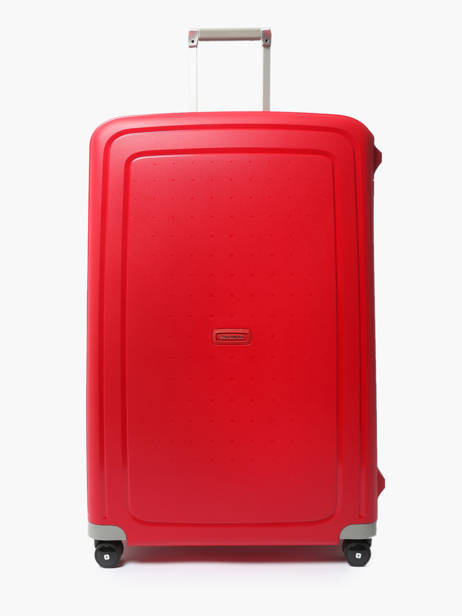 Hardside Luggage S'cure Samsonite Red s'cure 10U004 other view 1