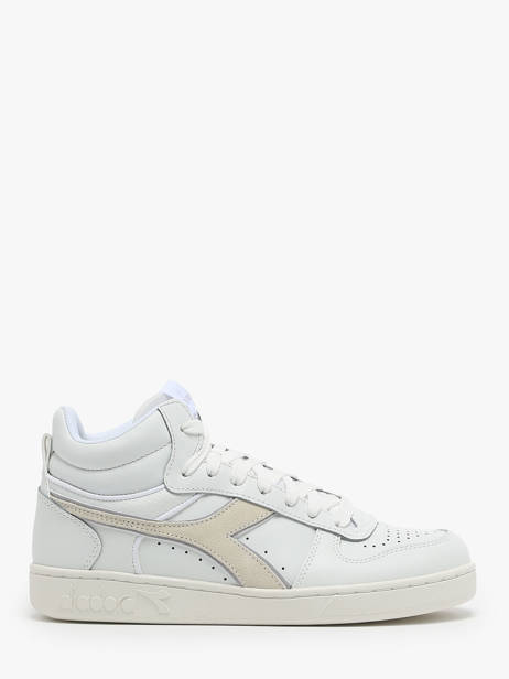 Sneakers Magic Demi Cut In Leather Diadora White unisex 179567