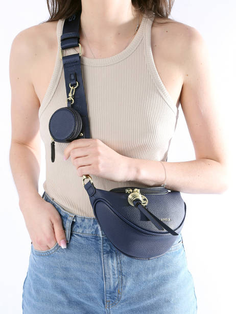Sac Banane Gretel Ted lapidus Bleu gretel TLAU8933 vue secondaire 1