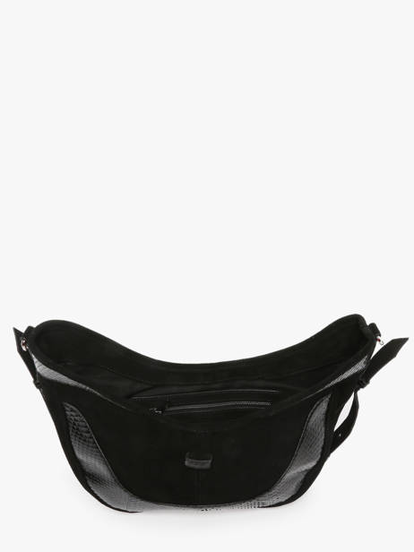 Shoulder Bag Luna Leather Great by sandie Black luna SNA other view 3