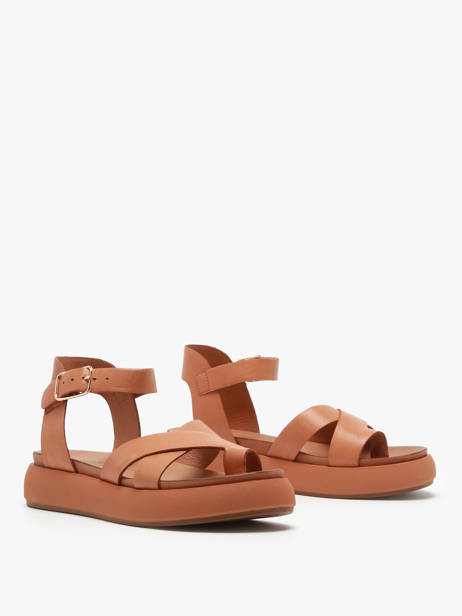 Sandales En Cuir Inuovo Vert women A96002 vue secondaire 2