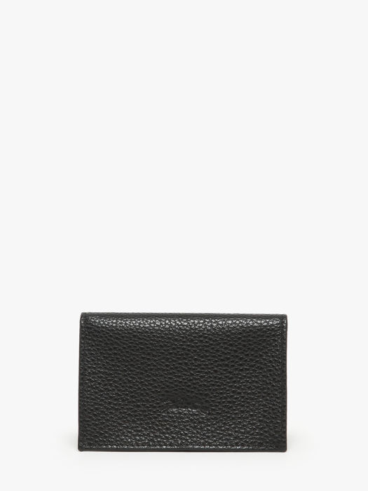 Longchamp Le foulonné Bill case / card case Black