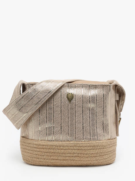 Shopper Guimauve Le voyage en panier Beige guimauve PM750