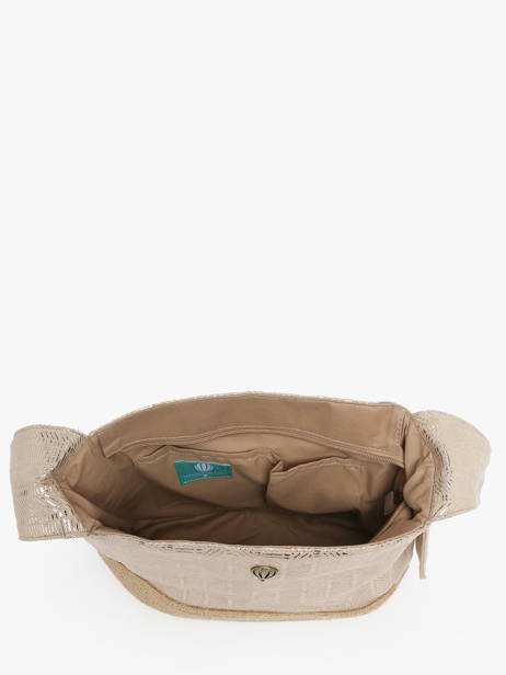 Shopper Guimauve Le voyage en panier Beige guimauve PM750 other view 3
