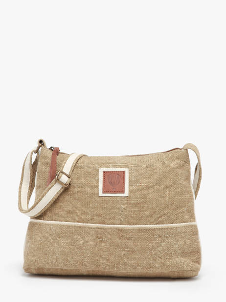 Shoulder Bag Naturel Le voyage en panier Beige naturel PM808