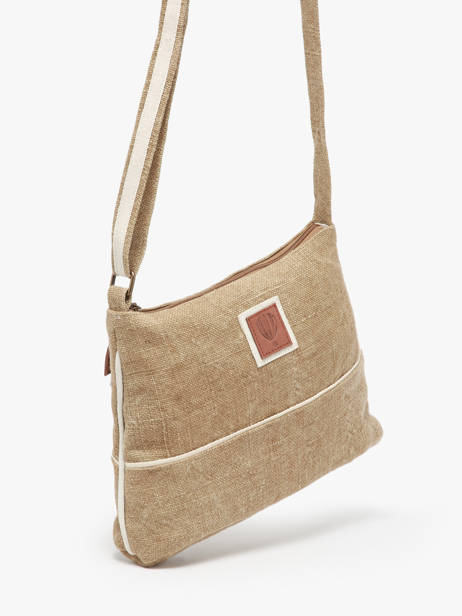 Shoulder Bag Naturel Le voyage en panier Beige naturel PM808 other view 2