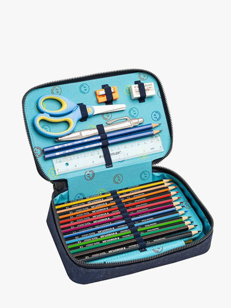 Filled Pencil Case 1 Compartment Daydream Boys Jeune premier Blue daydream boys B other view 1