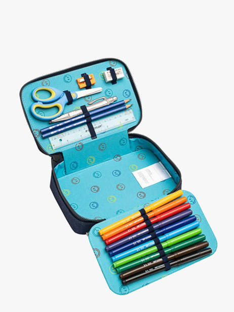 Filled Pencil Case 1 Compartment Daydream Boys Jeune premier Blue daydream boys B other view 2