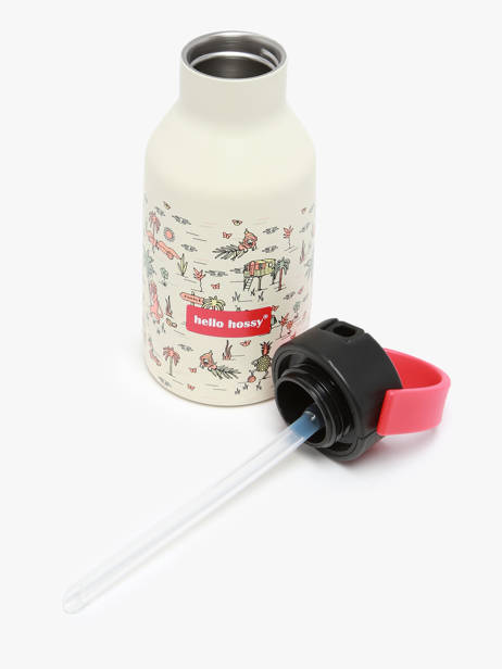 Drinking Bottle Hello hossy White cool kids 350M other view 3