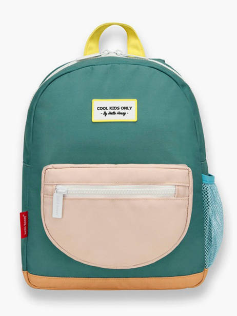 Backpack Hello hossy Green cool kids M6