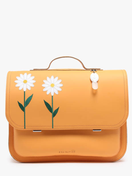 Leather Sunflower Satchel Own stuff Orange primary 47MARG