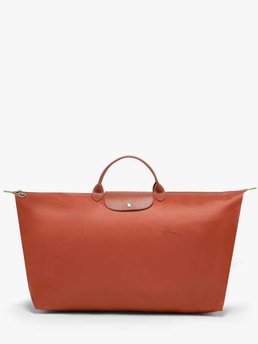 Longchamp Le pliage green Travel bag Brown