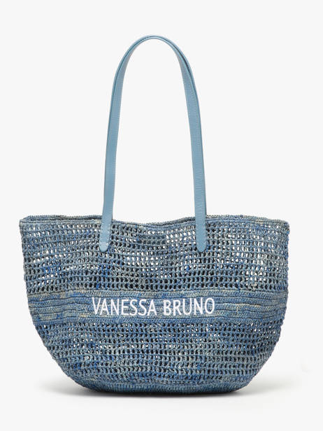 Shopping Bag Cabas Raphia Vanessa bruno Blue cabas raphia 60V40468