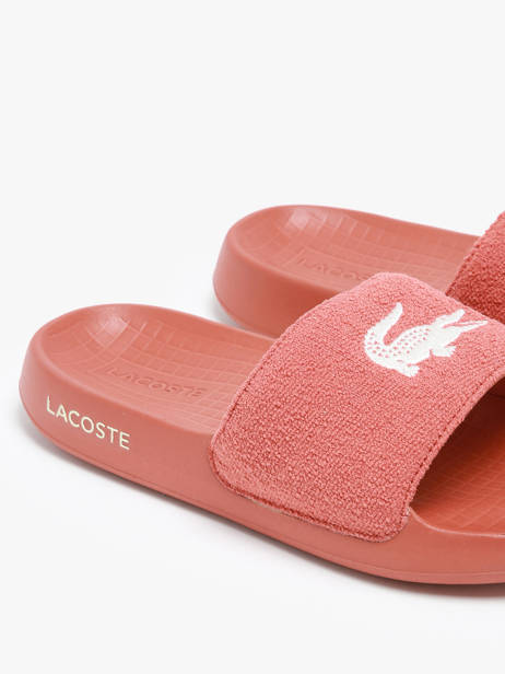 Flip Flops Lacoste Orange women 7CFA0017 other view 2