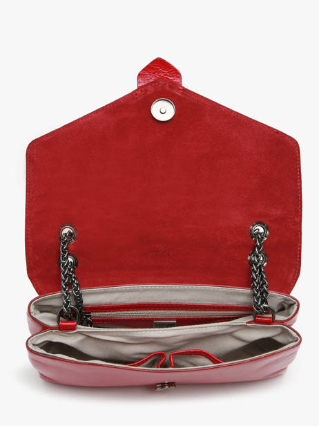 Crossbody Bag Jana Amour Leather Etrier Red jana amour EJAM002T other view 3