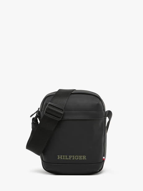 Crossbody Bag Tommy hilfiger Black th monotype AM12604