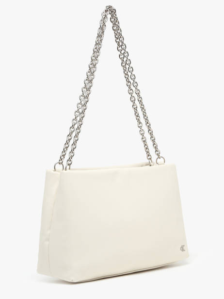 Crossbody Bag Micro Mono Recycled Polyester Calvin klein jeans Beige micro mono K612227 other view 2