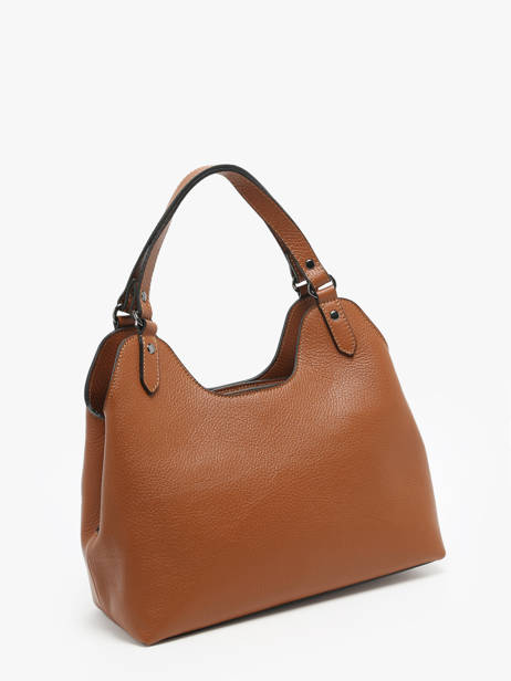 Handbag Caviar Leather Milano Brown caviar CA24067 other view 2