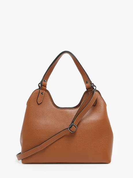 Handbag Caviar Leather Milano Brown caviar CA24067 other view 4