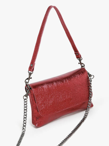 Shoulder Bag Nine Leather Milano Red nine NI24063 other view 2