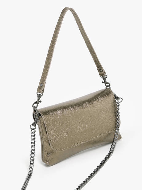 Shoulder Bag Nine Leather Milano Brown nine NI24063 other view 2