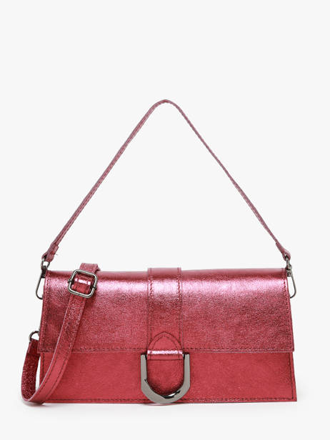 Sac Porté épaule Nine Cuir Milano Rouge nine NI24066