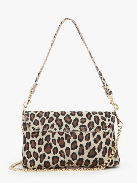 Shoulder Bag Velvet Leopardo Leather Milano Multicolor velvet leopardo VL24063 other view 4
